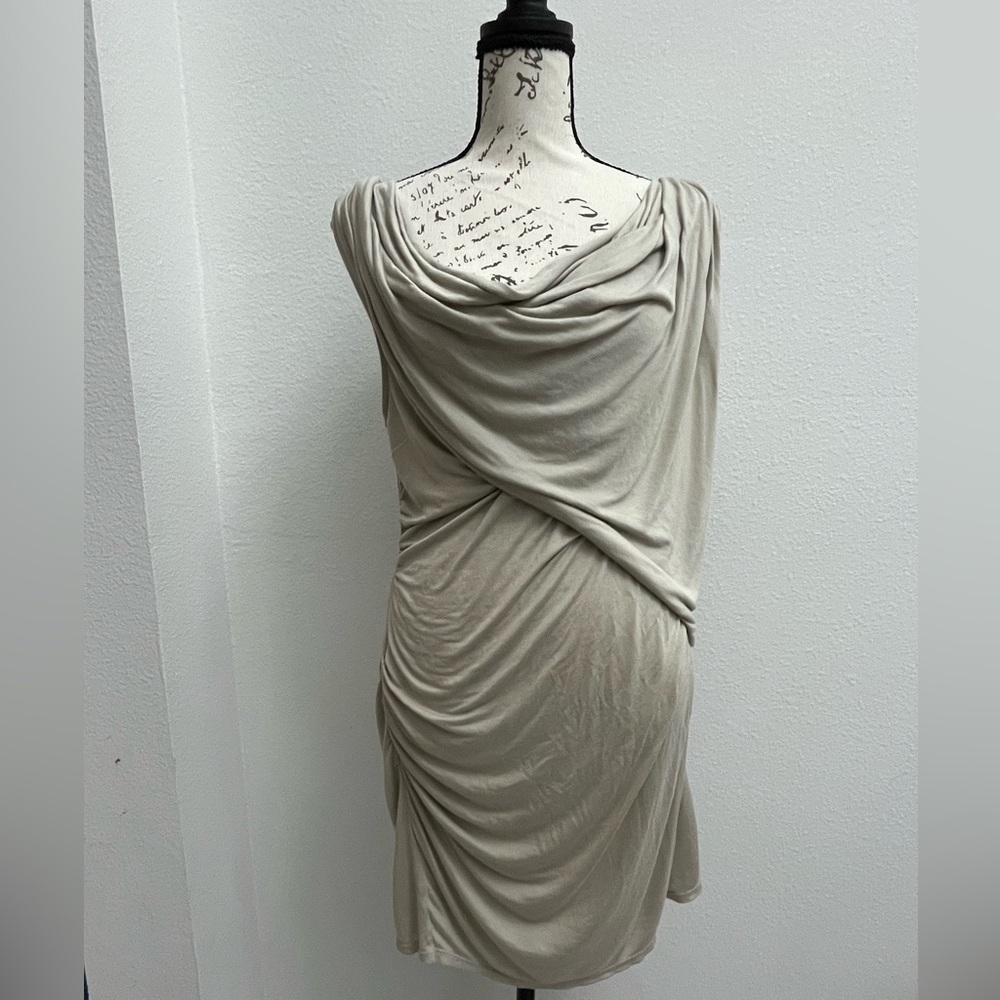 Armani Exchange Backless Gray Stylish Dress